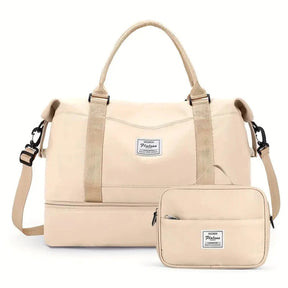 Bolsa-Malas Impermeável com Bolsos Multifuncionais - +Brinde