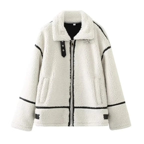 Jaqueta Zara Creamy Modelo Exclusivo Inverno 2025